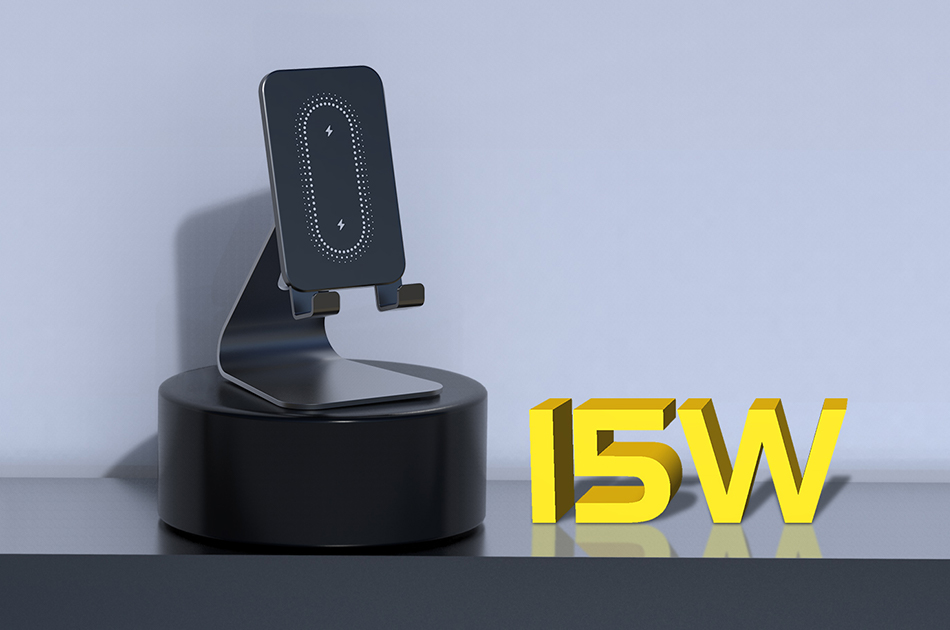 JW51 金属支架无线充 _待上市新品_丽江市豪利777电源有限公司